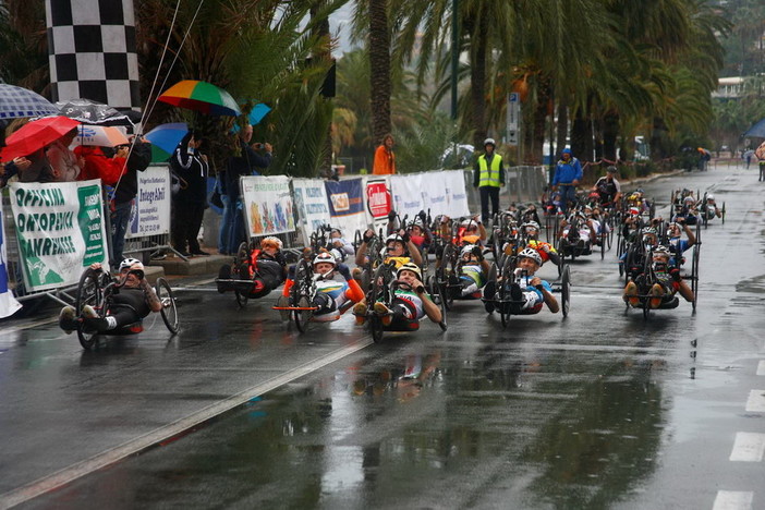 Domenica la finale del Campionato Europeo di handbike, 7° Gran Premio Città di Sanremo