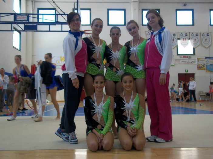 Ginnastica Artistica: doppio impegno nell'ultimo weekend per le atlete della 'Riviera dei Fiori' Ginnastica Artistica: doppio impegno nell'ultimo weekend per le atlete della 'Riviera dei Fiori'