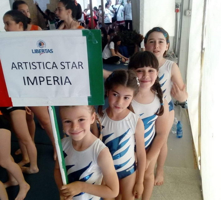 Trasferta ricca di soddisfazioni per le giovani ginnaste dell'artistica ‘Star’ di San Bartolomeo al Mare a Cesenatico