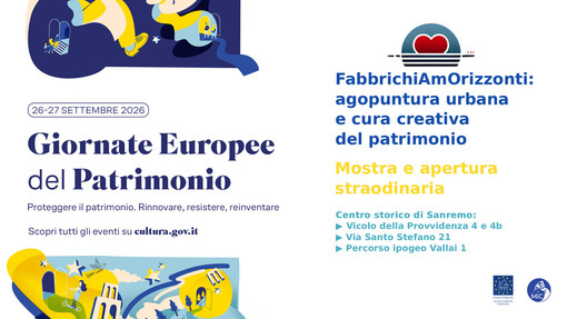 FabbrichiAmOrizzonti apre le porte alla galleria diffusa tra arte, rigenerazione e identità per le Giornate Europee del Patrimonio FabbrichiAmOrizzonti apre le porte alla galleria diffusa tra arte, rigenerazione e identità per le Giornate Europee del Patrimonio
