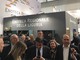 Il governatore Giovanni Toti in visita allo stand della Liguria al Vinitaly (Foto)