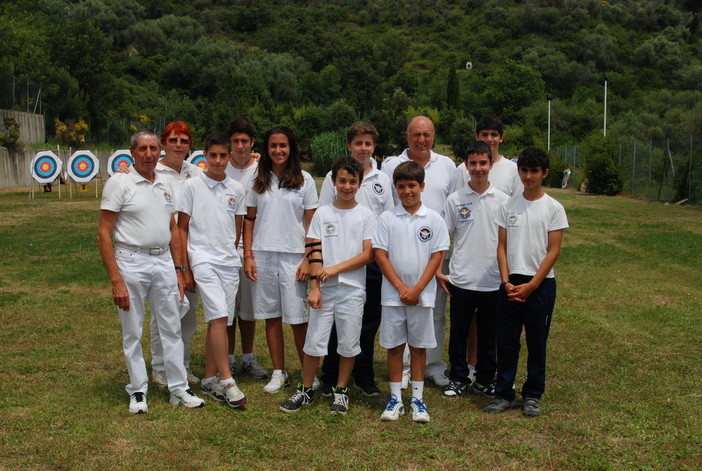 Tiro con l'Arco: ottimi risultati dell'Archery Club Ventimiglia nel weekend ad Imperia