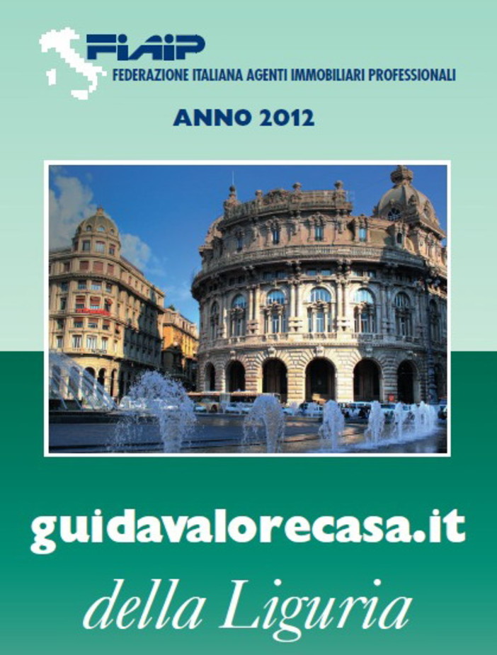 Ieri a Genova la Fiaip ha fatto il punto della situazione sul mercato immobiliare regionale Ieri a Genova la Fiaip ha fatto il punto della situazione sul mercato immobiliare regionale