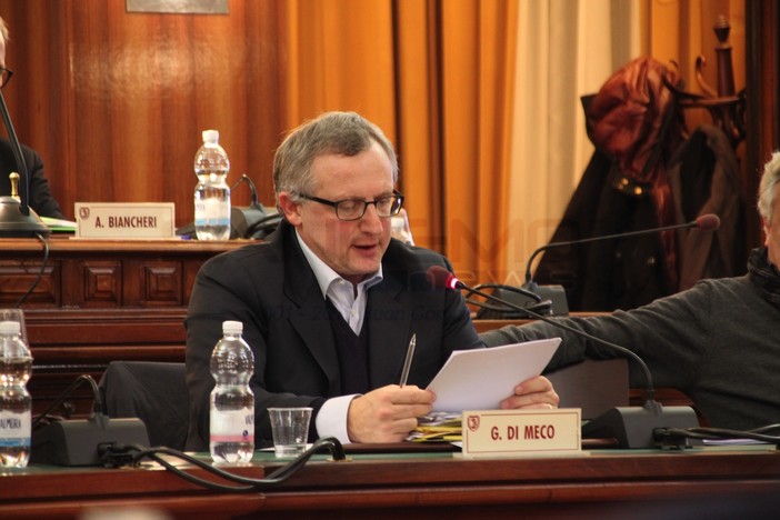L'assessore Giuseppe Di Meco