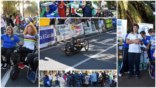 Sanremo: grande successo di partecipanti per la 5a edizione del Gran Prix di handbike (Foto e Video)
