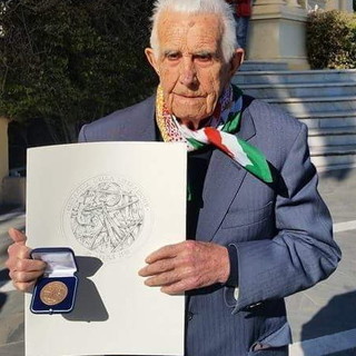 Ventimiglia: è morto il partigiano Giuseppe 'Pinot' Caudano, il ricordo dell'Anpi frontaliero (Foto)
