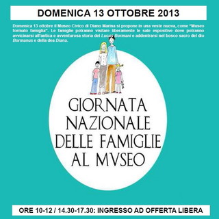 Domenica prossima il Museo Civico di Diano Marina diventa 'formato famiglia', ingresso ad offerta libera Domenica prossima il Museo Civico di Diano Marina diventa 'formato famiglia', ingresso ad offerta libera