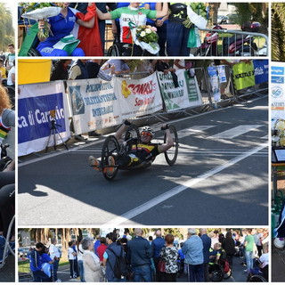 Sanremo: grande successo di partecipanti per la 5a edizione del Gran Prix di handbike (Foto e Video)