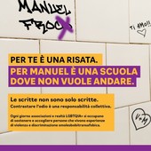 Sanremo aderisce alla campagna "Non sono solo scritte" per la Giornata Internazionale contro l’Omolesbobitransfobia