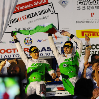 Il navigatore imperiese Guido D'Amore sta dominando con Umberto Scandola il campionato italiano rally