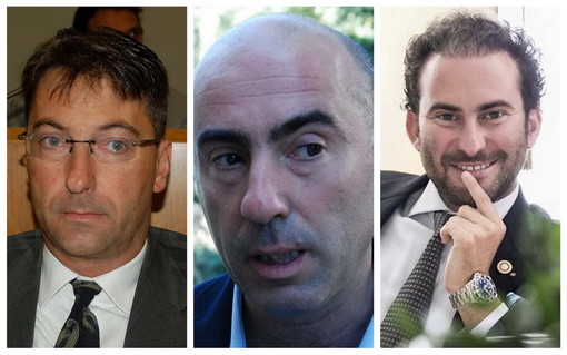 Guglielmo Guglielmi, Giovanni e Ballestra Filippo Bistolfi Guglielmo Guglielmi, Giovanni e Ballestra Filippo Bistolfi