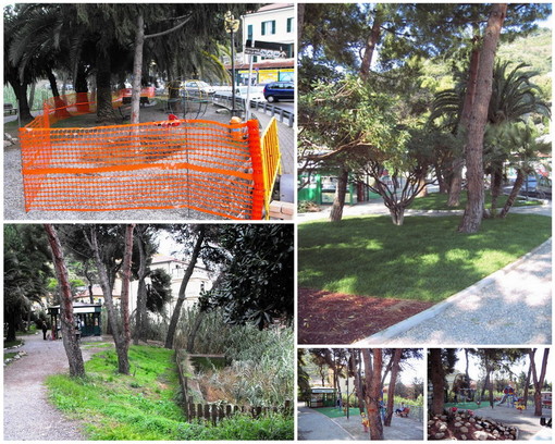 Ventimiglia: giardini e giochi per bambini, mail e foto di Mauro Merlenghi