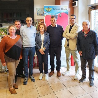 Elezioni Sanremo: il candidato sindaco Fellegara incontra i Volontari della Protezione Civile presso la sede di San Bartolomeo
