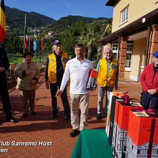 Al Circolo “Golf degli Ulivi” gare organizzate dal Lions Club Sanremo Host per donare una “borsa di Studio” (Foto)