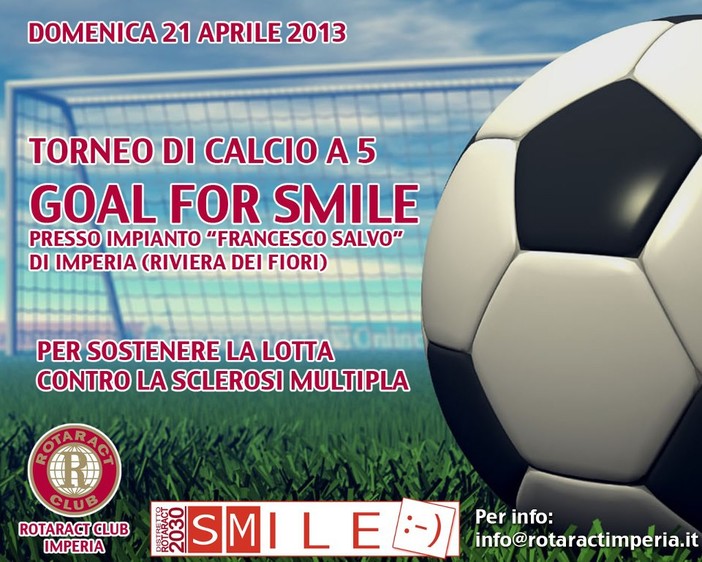 Imperia: Il Rotaract Imperia organizza domenica prossima un torneo di calcetto in favore dell'AISM (Associazione italiana sclerosi multipla) Imperia: Il Rotaract Imperia organizza domenica prossima un torneo di calcetto in favore dell'AISM (Associazione italiana sclerosi multipla)