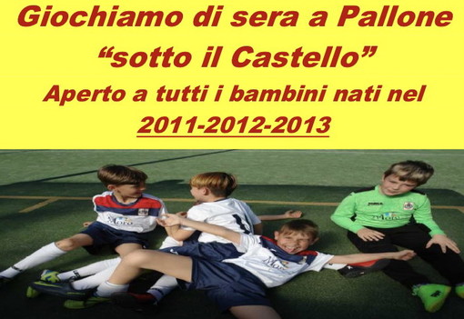 'Calcio di sera sotto il castello': iniziativa dell'Us Dolceacqua per i più piccoli durante l'estate 'Calcio di sera sotto il castello': iniziativa dell'Us Dolceacqua per i più piccoli durante l'estate