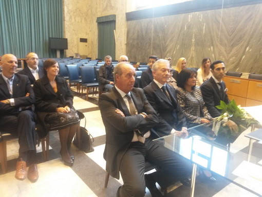 Imperia: matrimonio con testimone d'eccezione in Comune: l'allenatore del Torino Giampiero Ventura Imperia: matrimonio con testimone d'eccezione in Comune: l'allenatore del Torino Giampiero Ventura