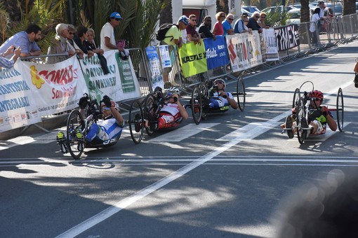 L’handbike internazionale protagonista a Sanremo con il 4° Gran Premio “Casinò di Sanremo” e il 6° Trofeo “Città di Sanremo” L’handbike internazionale protagonista a Sanremo con il 4° Gran Premio “Casinò di Sanremo” e il 6° Trofeo “Città di Sanremo”
