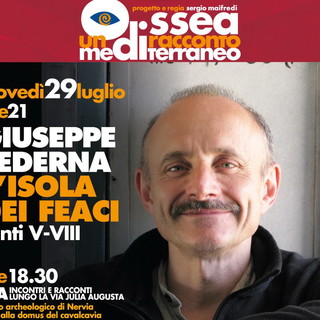 Ventimiglia: giovedì prossimo al Teatro Romano lo spettacolo 'L'isola dei Feaci' con Giuseppe Cederna