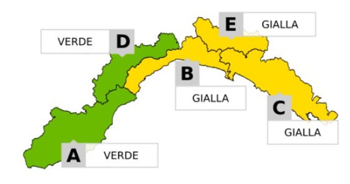 Per piogge diffuse e temporali, allerta meteo gialla sul centro levante. La nostra provincia colpita marginalmente Per piogge diffuse e temporali, allerta meteo gialla sul centro levante. La nostra provincia colpita marginalmente