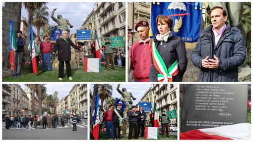 Giornata della Memoria: deposta stamani a Sanremo una lapide in ricordo dei militari internati nei lager