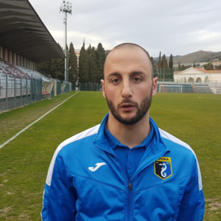 Giuseppe Giglio, centrocampista dell'Imperia Giuseppe Giglio, centrocampista dell'Imperia