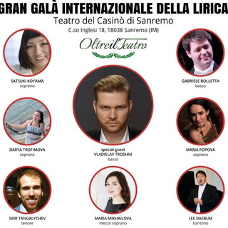 Sanremo: domenica prossima al Casinò appuntamento con il Gran Galà Internazionale della Lirica