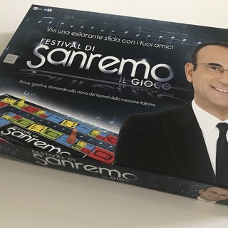 La scatola del gioco 'Festival di Sanremo' La scatola del gioco 'Festival di Sanremo'