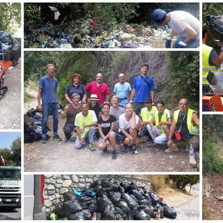 Ventimiglia: sabato pulizia vicino a Ponte San Luigi, ma 'Kesha Niya' non si presenta, le accuse di 'Terre di Grimaldi' (Foto)