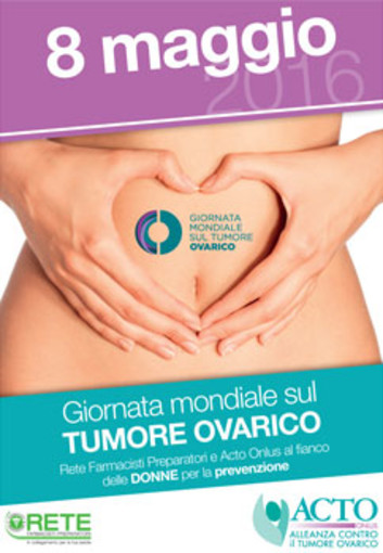 Anche le farmacie della provincia di Imperia partecipano alla 'Giornata mondiale sul tumore ovarico' dell’8 maggio