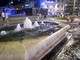Sanremo: guasto alla fontana di piazza Colombo, due dehor allagati devono chiudere prima (Foto)