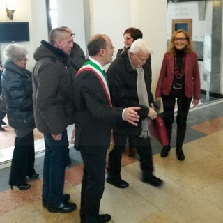 E' appena arrivato in Comune ad Imperia il magistrato Giancarlo Caselli: tra poco l'incontro con il CCR E' appena arrivato in Comune ad Imperia il magistrato Giancarlo Caselli: tra poco l'incontro con il CCR