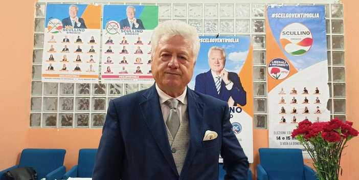 Ventimiglia verso le amministrative, Scullino: "Governerò con medesimo impegno e passione” (Foto e video)