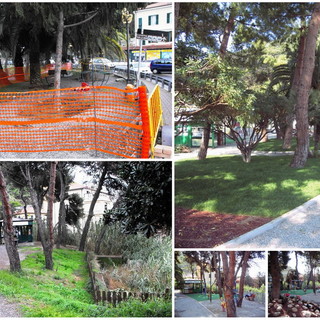 Ventimiglia: giardini e giochi per bambini, mail e foto di Mauro Merlenghi