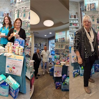 "Giornate per i bimbi', nuova raccolta di prodotti per l'infanzia a Vallecrosia (Foto e video)