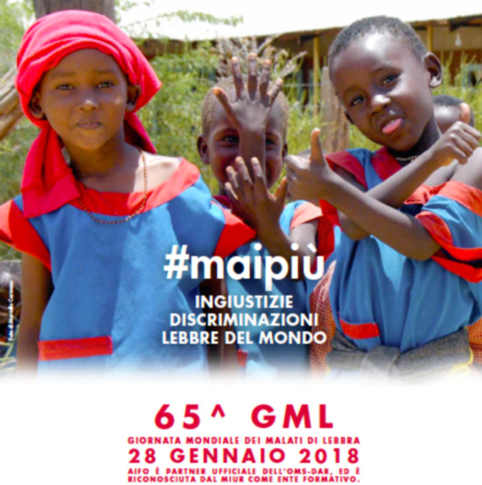 65a 'Giornata Mondiale dei Malati di Lebbra' con l'Aifo: serie di appuntamenti anche in provincia di Imperia 65a 'Giornata Mondiale dei Malati di Lebbra' con l'Aifo: serie di appuntamenti anche in provincia di Imperia