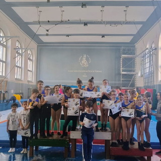 Doppio impegno a Torino e Genova nel weekend per gli atleti e i tecnici della Ginnastica Riviera dei Fiori