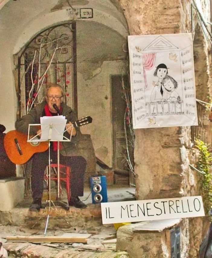 Apricale in lutto per la scomparsa del cantautore dialettale Gabriele Cassini Apricale in lutto per la scomparsa del cantautore dialettale Gabriele Cassini