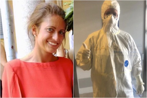 Gilda Tornatore con la sua 'divisa' da lavoro