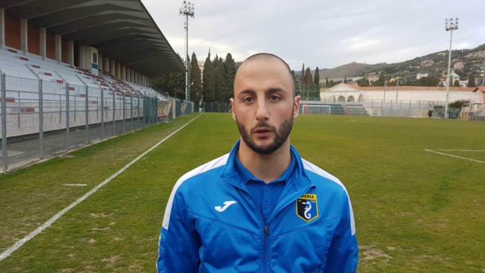 Giuseppe Giglio, centrocampista dell'Imperia