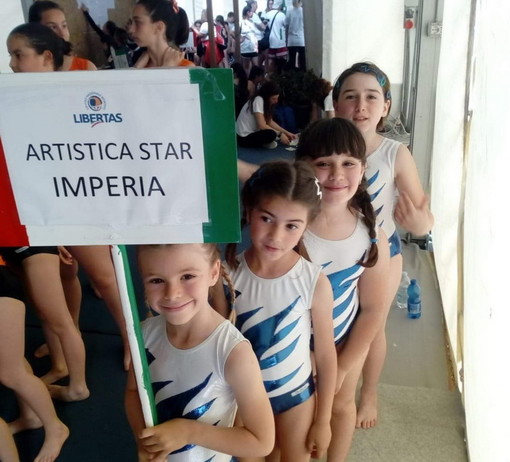 Trasferta ricca di soddisfazioni per le giovani ginnaste dell'artistica ‘Star’ di San Bartolomeo al Mare a Cesenatico