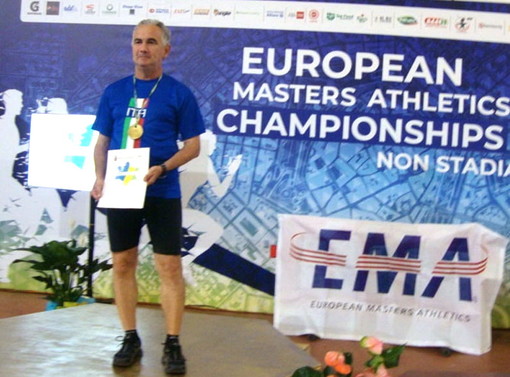 Atletica: Europei Master 'No Stadia', titolo europeo a squadre per l’imperiese Giancarlo Giuliano