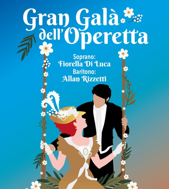 Sanremo: domenica ‘Gran Galà dell'Operetta’, tutto esaurito per Fiorella Di Luca e Allan Rizzetti a Villa Ormond Sanremo: domenica ‘Gran Galà dell'Operetta’, tutto esaurito per Fiorella Di Luca e Allan Rizzetti a Villa Ormond