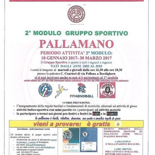 Nella foto il Gruppo Sportivo extra scolastico dell'ABC Bordighera