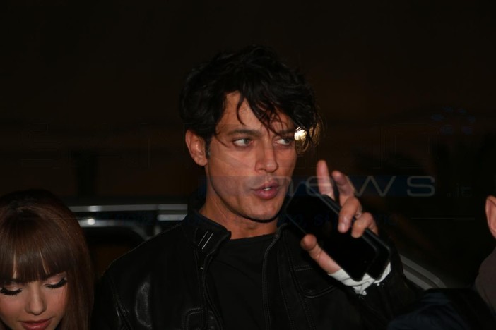 Il bellissimo Gabriel Garko di ritorno dalla seconda serata del Festival di #Sanremo2016