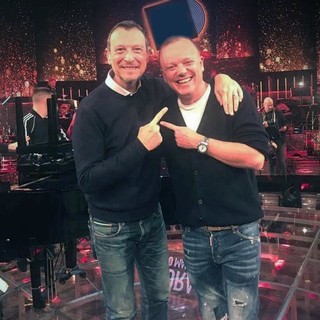 Gigi D'Alessio con Amadeus
