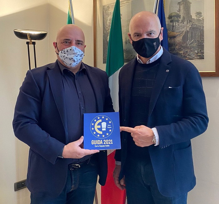 L’Assessore regionale Berrino incontra presidente euro-toques: “Nella guida 2021 dieci ristoranti liguri”