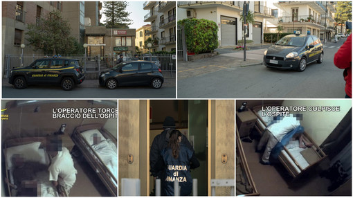 Blitz Guardia di Finanza alla Rsa Le Palme di Arma di Taggia: ecco i nomi degli arrestati e dei sospesi (Foto e Video)