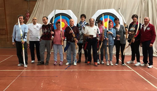 L'Aquilone ONLUS compie 20 anni: entusiasmo al  “Liceo Cassini” per la gara di fine anno di tiro con l'arco con i diversamente abili