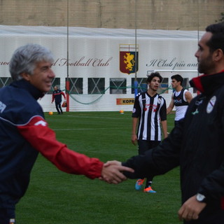 Calcio: bella amichevole ieri pomeriggio al 'Pio XII' di Pegli per l'Argentina Arma contro il Genoa